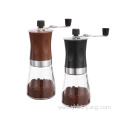 manual portable hand coffee glass grinder